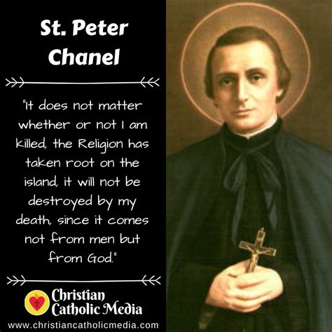 saint peter chanel facts|st peter Chanel online mass.